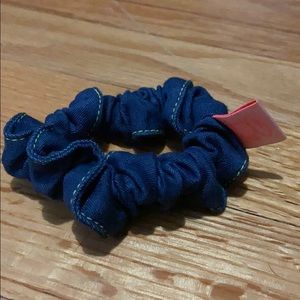 Blue Jean Mini dew Scrunchie